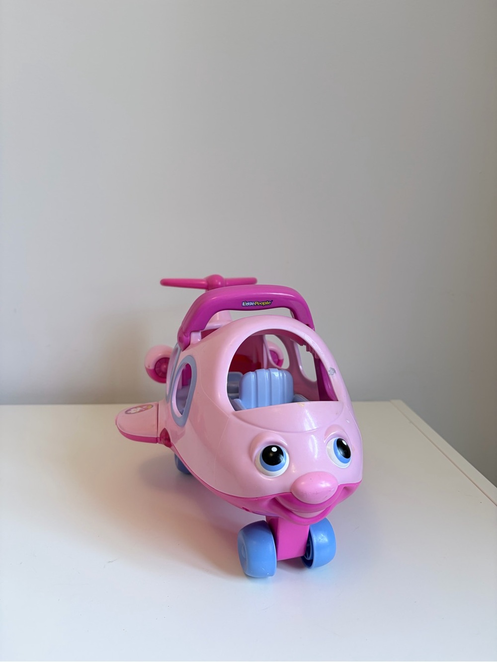 (3/$15) Fisher Price Little People Pink Airplane